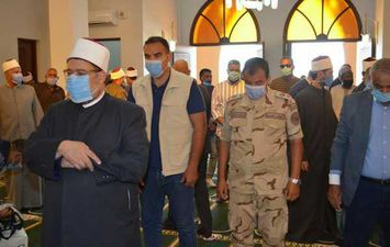 وزير الأوقاف يفتتح مسجد الشهيد أحمد مسي