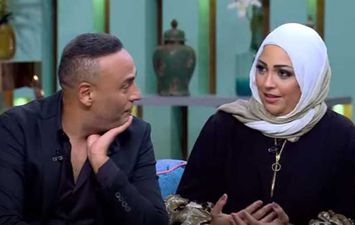 محمد عبد المغني وزوجته