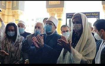 وزيرة الهجرة تفتتح مساجد في دمياط 