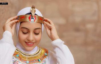 نيرة حسن فتاة السيشن الفرعوني المحتشم