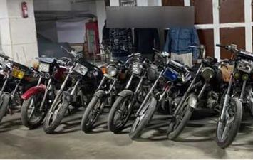 ضبط عصابة سرقة الدراجات النارية بالدقهلية 