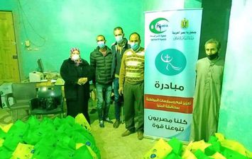تضامن المنيا تشارك في فعاليات تعزيز المواطنة بقرية البرشا بمركز ملوي