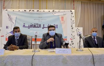 افتتاح القافلة الثقافية بمركز ناصر 