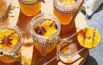 طريقة عمل  مشروب البرتقالي المشوي