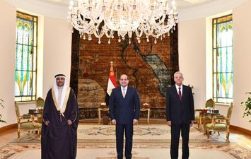 السيسي يستقبل رئيس البرلمان العربي