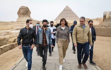 وزير السياحة والآثار: نعتز بحرص مينا مسعود على زيارة الأماكن الأثرية والترويج لمعالم مصر السياحية