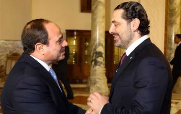 السيسي يستقبل سعد الحريري بقصر الاتحادية