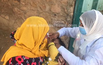 انطلاق حملة تطعيم ضد شلل الاطفال في أسوان 