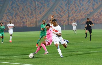 جانب من مباراة الزمالك والاتحاد