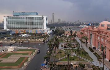 سقوط الأمطار بالقاهرة - أرشيفية