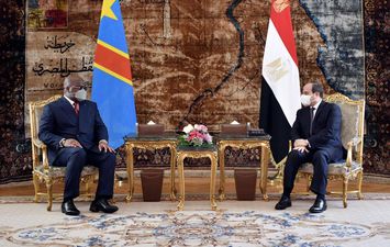  مباحثات السيسي مع الرئيس الكونغولي