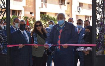 افتتاح مكتبة جامعية جديدة بجامعة مدينة السادات