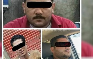 المتهمين بقتل شاب وحرق جثته في قنا