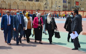 افتتاح ملاعب رياضية ببورسعيد