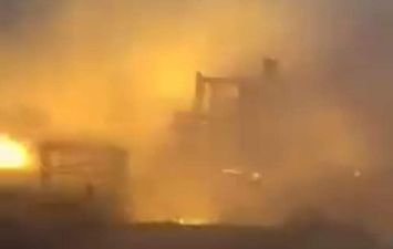 حريق ضخم داخل منزل بقرية الحسينات في قنا
