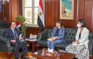 محافظ الإسكندرية يستقبل الممثل المقيم للأمم المتحدة بالقاهرة لبحث سبل التعاون بين الجانبين 