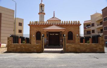 محافظ مطروح يفتتح مسجد الرحمة 
