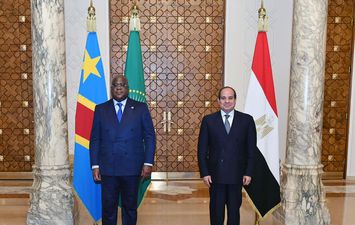 الرئيس السيسي ورئيس الكونغو الديمقراطية