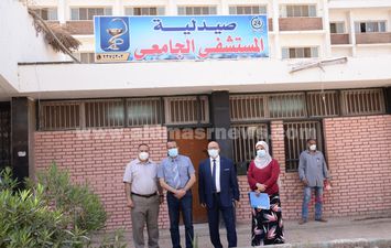 أفتتاح اول صيدلية للعلاج الحر بالمستشفى الجامعى بأسيوط