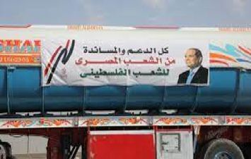  مصر تقدم أضخم قافلة مساعدات لغزة