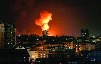   القصف الإسرائيلي بغزة