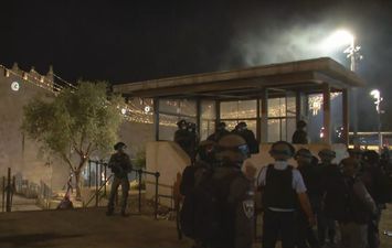  انسحاب قوات الاحتلال الإسرائيلي من المسجد  الاقصى 