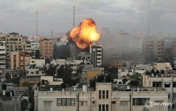 الغارات على غزة