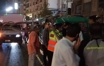 إصابة 4 شباب خلال حادث في قنا.. أرشيفية