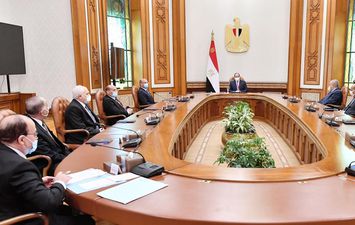 اجتماع المجلس الأعلى للهيئات القضائية برئاسة السيسي