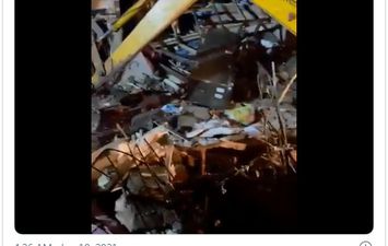  انهيار مبنى سكني بمدينة مومباي الهندي