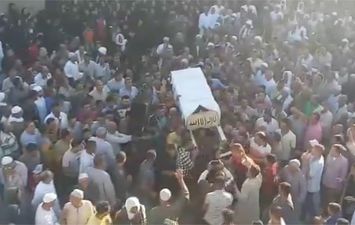 جنازة شيخ صوفي بالبحيرة