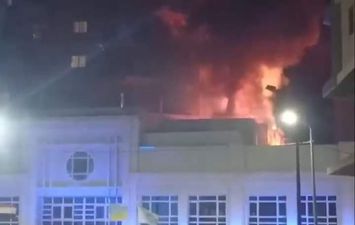 حريق داخل فندق هيلتون سيدي بشر بالإسكندرية