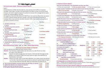 إجابة امتحان الفرنساوي للثانوية العامة