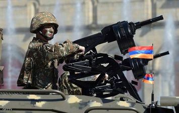 جندي على الحدود في ارمينيا