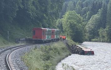 حادث قطار في النمسا 