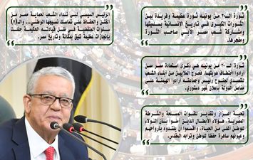 تصريحات رئيس مجلس النواب المستشار حنفي جبالي