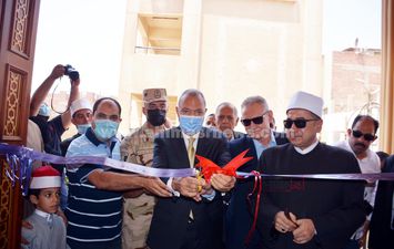 افتتاح مسجد بكفر شكر