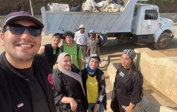 حملة لتنظيف الشاطىء ببورسعيد