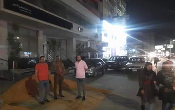 استمرار إزالة التعديات على حرم شوارع مدينة كفر الشيخ