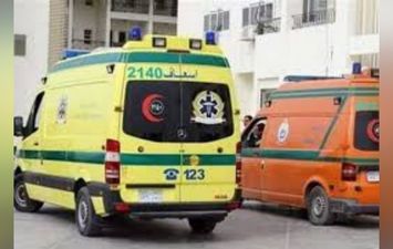 إصابة ٥ أشخاص فى حادث تصادم سيارة ميكروباص مع ملاكى بكفر الشيخ