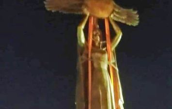 التمثال الذى اثار غضب البورسعيدية