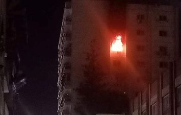السيطرة على حريق فى احدى الوحدات السكنية ببورسعيد