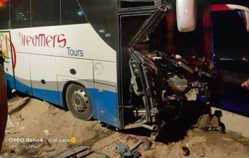 حادث تصادم مروع بطريق الإسكندرية الصحراوي