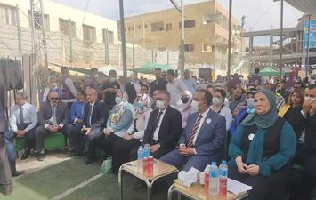 خلال زيارة وزيرة التضامن الاجتماعي لمحافظة المنيا 