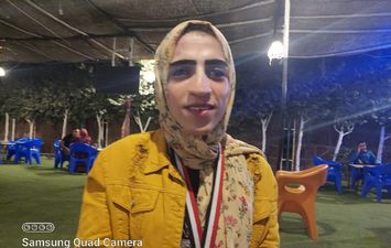 داليا حمدي بطلة العالم في الكيك بوكسينج 
