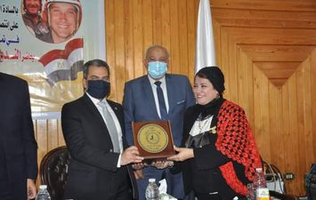 احتفالات جامعة كفر الشيخ بذكرى انتصارات أكتوبر