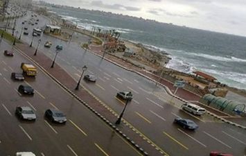 الأمطار في الاسكندرية