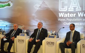 وزير الري  الدكتور محمد عبد العاطي في أسبوع القاهرة للمياه