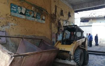تنفيذ ٥٥ قرار إزالة بحملة لرفع الإشغالات بمدينة دسوق