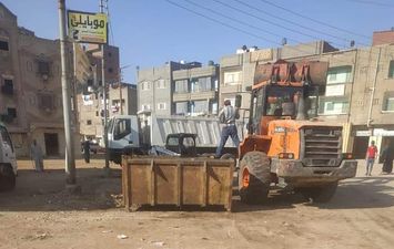 حملات النظافة بمدينة برج البرلس